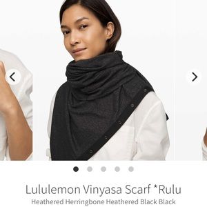 NWT Vinyasa Scarf.  Heathered Herringbone.